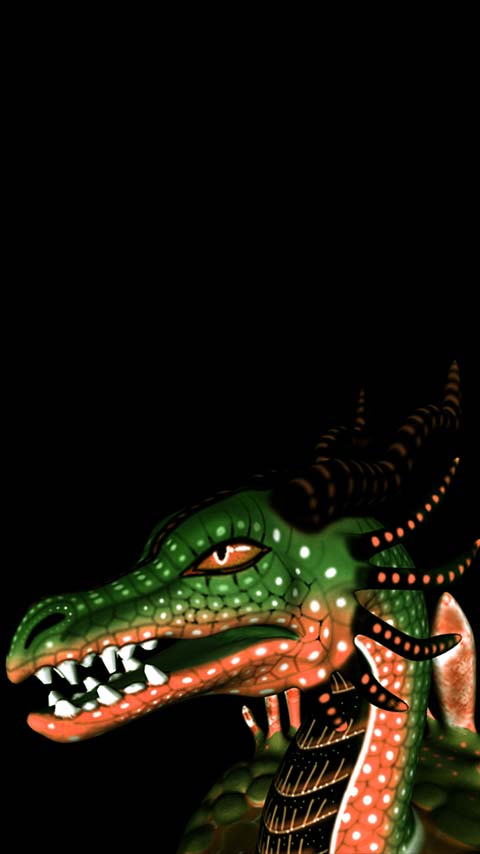 monster dragon reptilian wallpaper background phone