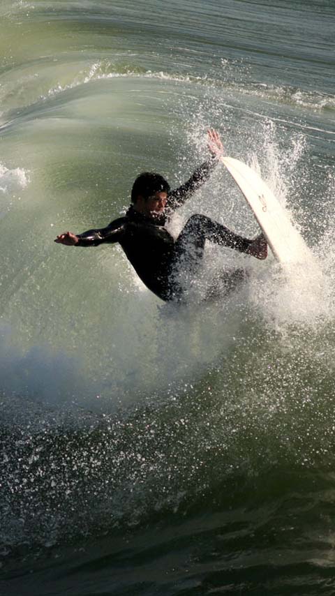 surfer wave ocean surfing wallpaper background phone
