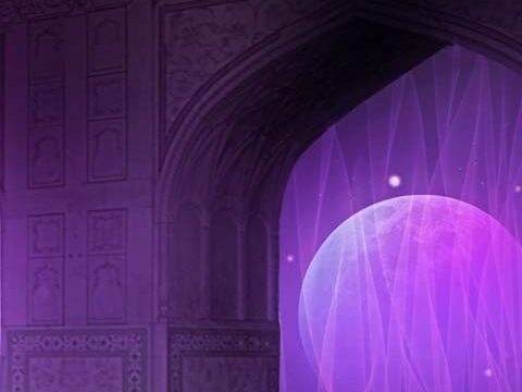 gateway purple universe stars moon wallpaper background phone