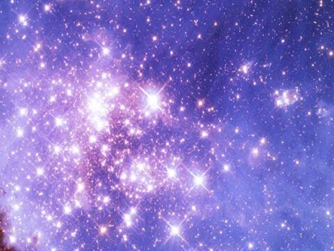 cosmic matter space galaxy purple stars nebula wallpaper background phone