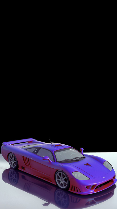 paramagnetic paint sports car purple wallpaper background phone