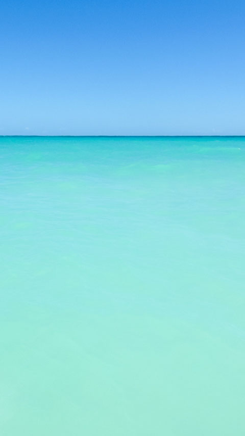 crystal-clear ocean sky blue wallpaper background phone