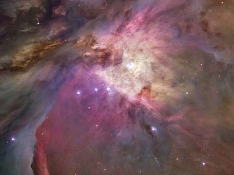 pink nebula universe wallpaper background phone