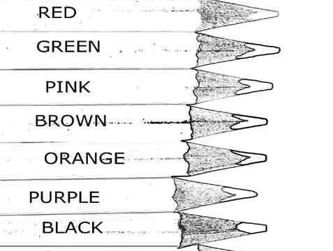 pencils worksheet