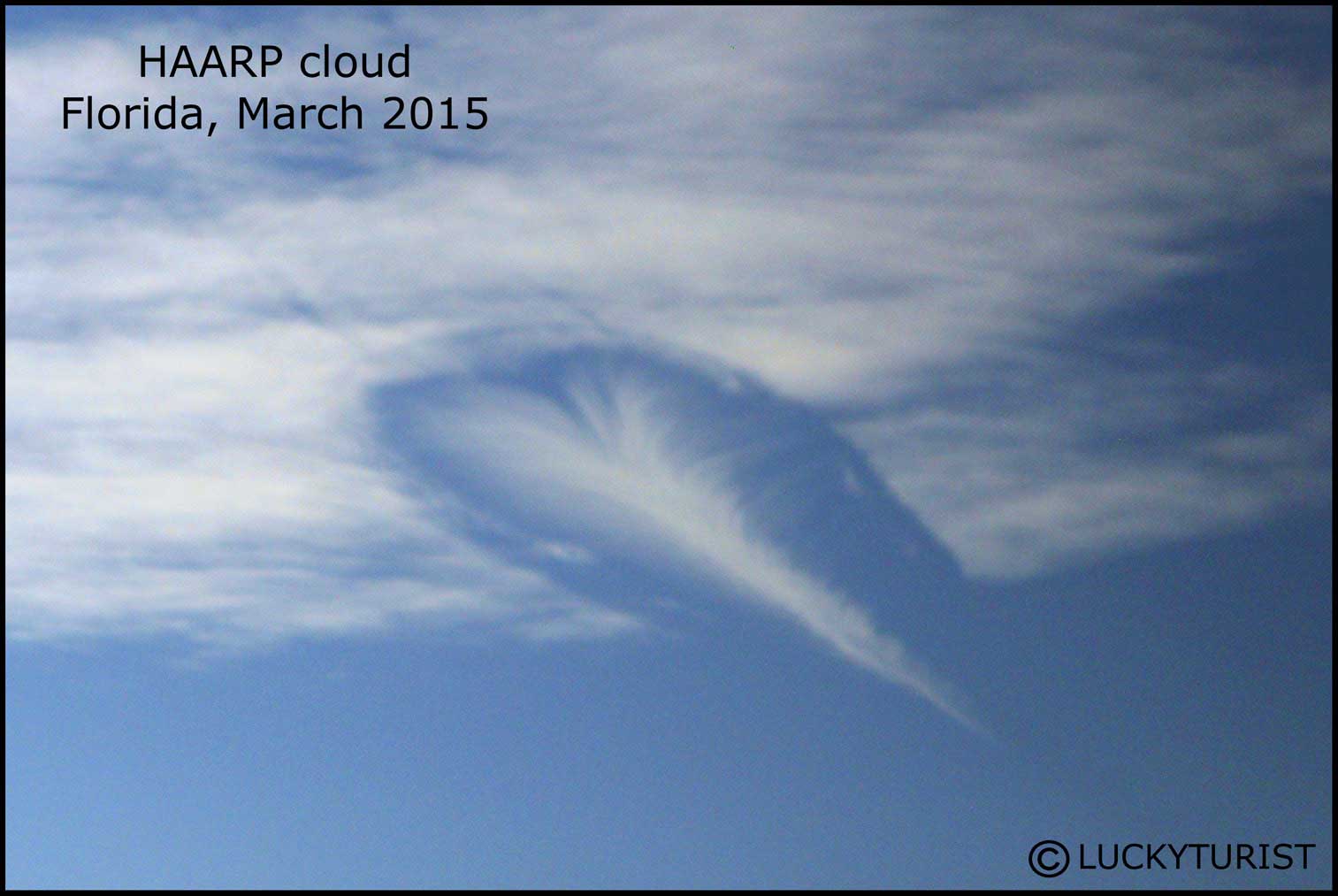 HAARP cloud